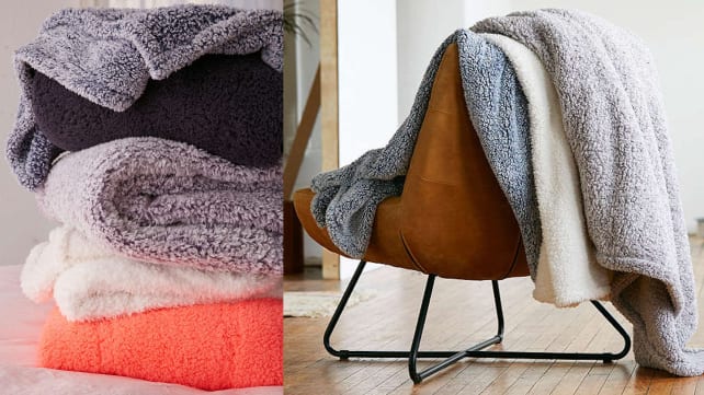 Urban Outfitters Amped Fleece Blanket