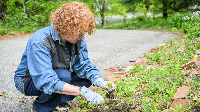 Gardening gloves testing