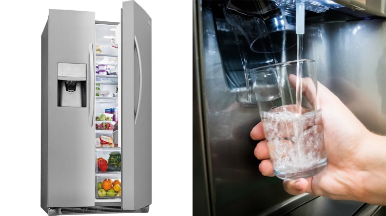 Frigidaire Gallery FGSC2335TF counter-depth side-by-side refrigerator