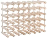 Product image of J.K. Adams Ash Wood 40-Bottle Wine Rack