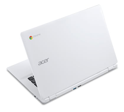 This is an example of an Acer Chromebook. It is light and affordable.