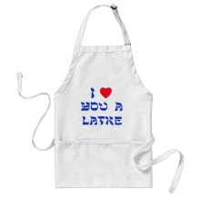 Product image of I love you a latke apron