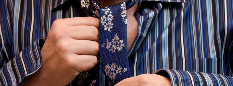 Cleaning a tie is a delicate process. Here's how you do it.