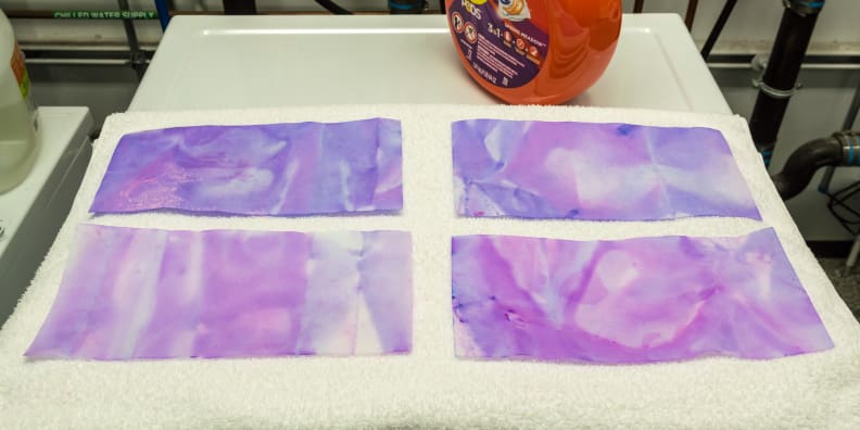 A color catcher claims to absorb dye in the wash. We tested to see