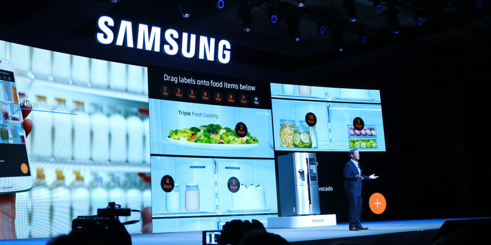 Samsung's press conference at CES 2016 showed off appliances with all-new features.