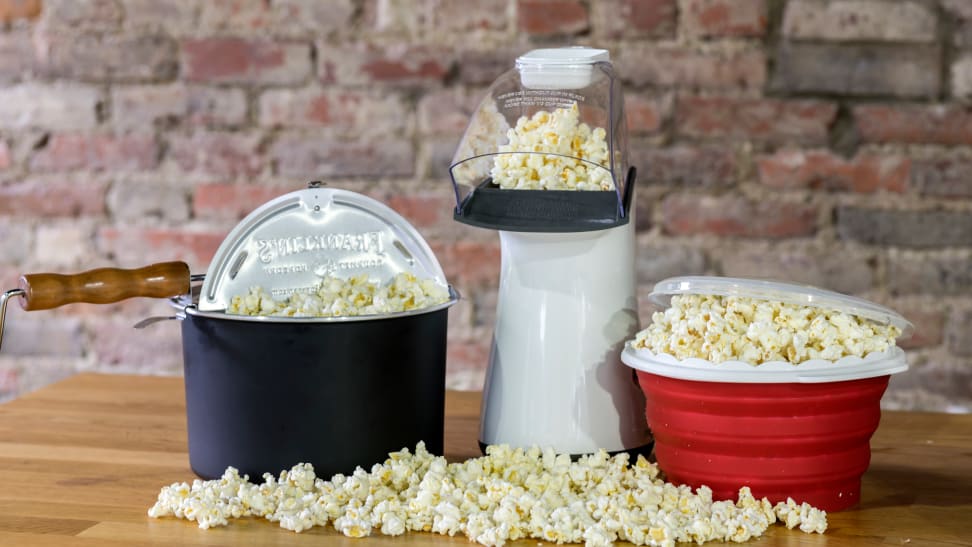 Great Northern Popcorn Original Spinner Stovetop 6 1/2 Quart Popcorn Popper - Theater Popcorn at Home!