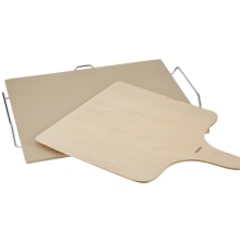 Product image of Leifheit Pizza Stone Square w/ Wooden Spatula