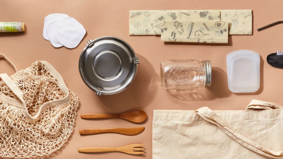 A collection of zero waste items