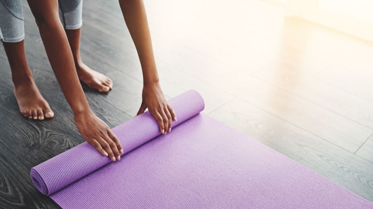 carpet yoga