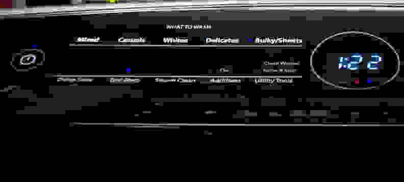 Whirlpool Cabrio reinvents the laundry control panel what to wash