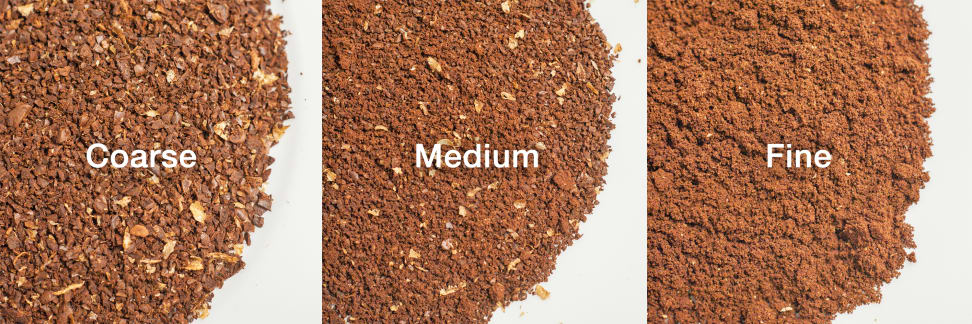 Baratza Encore coffee grounds