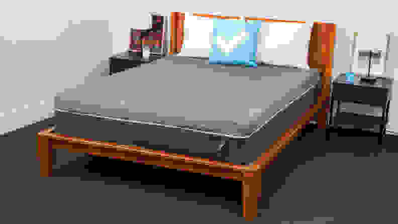 The Tuft & Needle Mint hybrid mattress in a bedroom