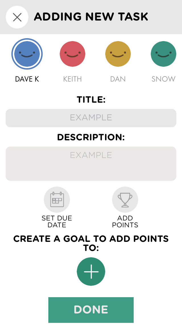 Samsung Family Hub StickiBoard Tasks Screenshot