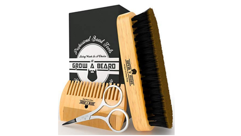 Grow A Beard Beard Brush Set