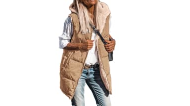 PRETTYGARDEN Womens 2024 Fall Reversible Vests