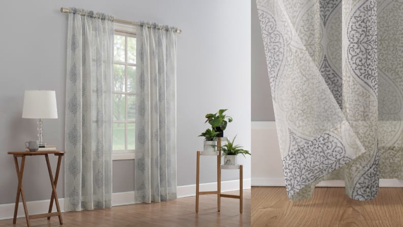 Finally, curtains that are pretty and affordable!