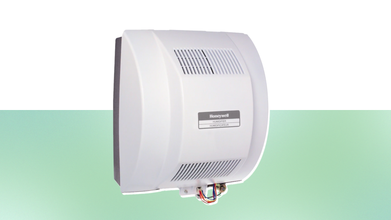 Product shot of the Honeywell  Whole House Humidifier Whole House Evaporative Humidifier.