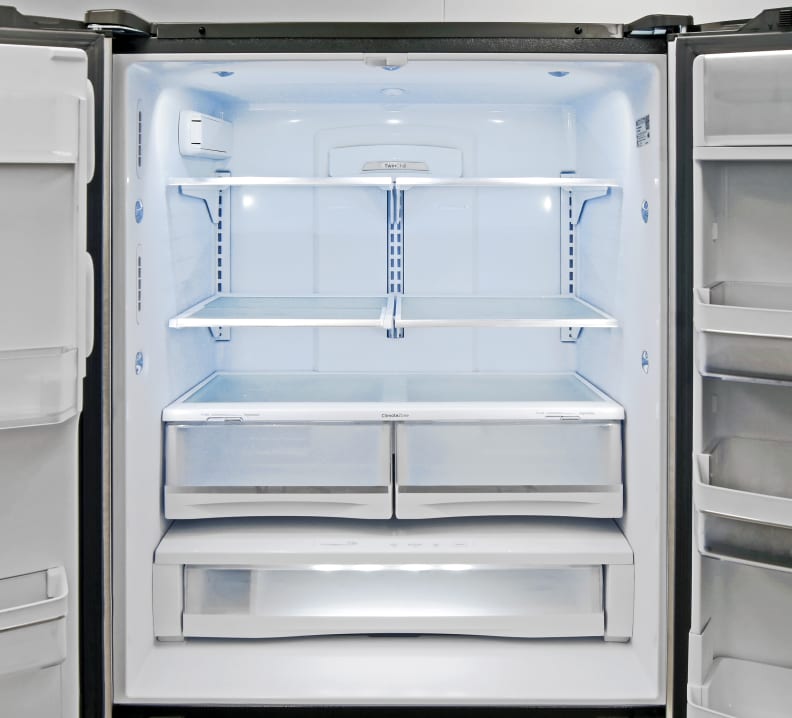 Lots of internal space make the GE Profile PFE28RSHSS a great fridge for large families.
