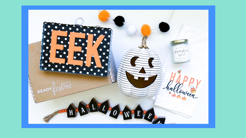 Halloween themed subscription box.