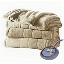 Product image of Sunbeam Queen MicroPlush Heated Electric Warming Blanket