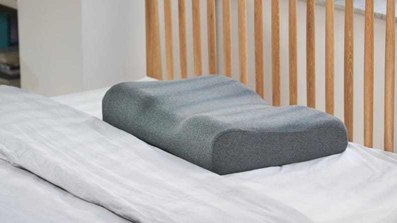 the zerema pillow on a bed