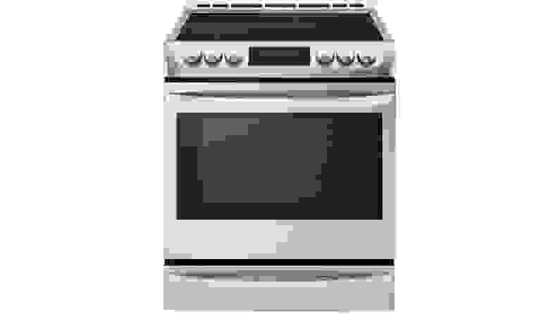 The  LG LSE4617ST induction range.