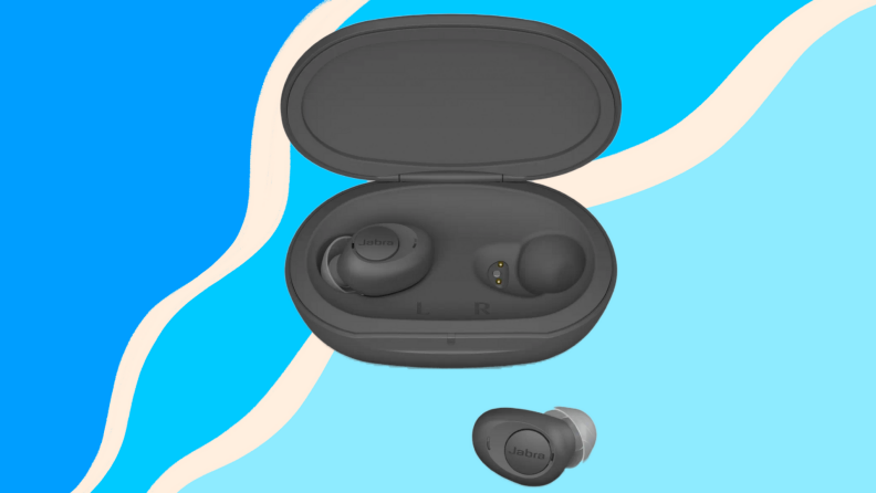 Jabra in-ear buds.