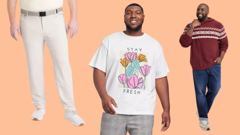 Places to find men's big and tall clothing: Frank and Oak, and more