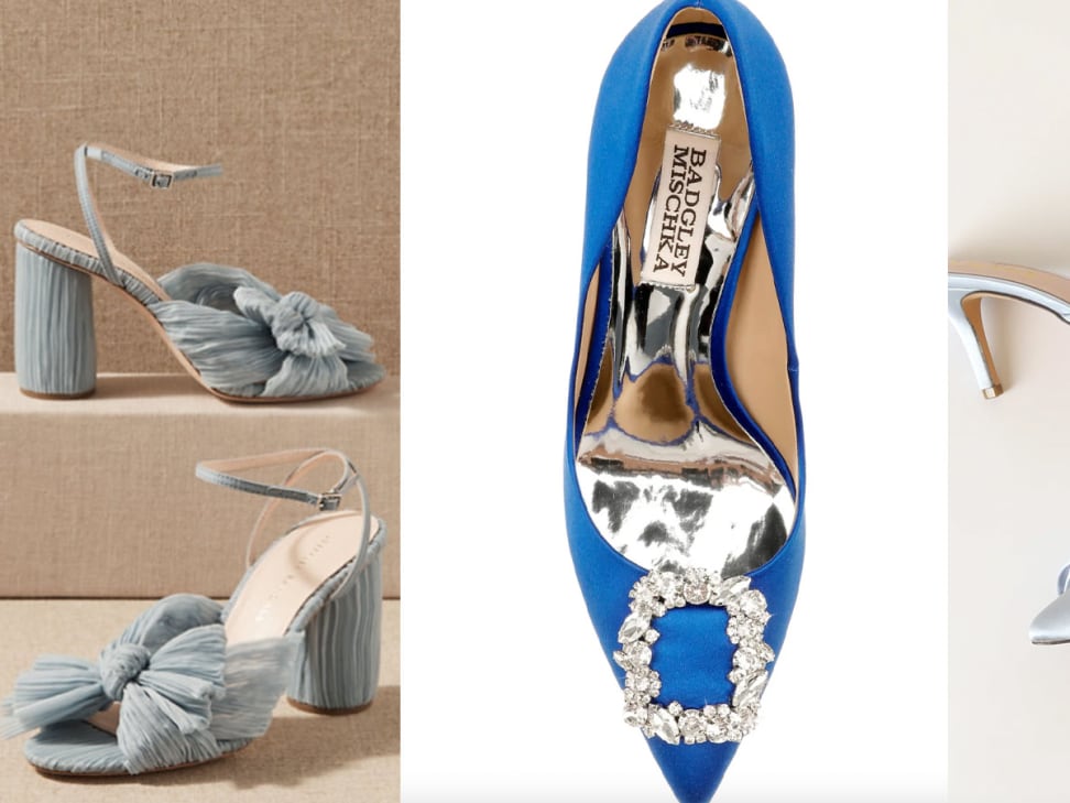 10 Something Blue Bridal Shoes - My Hotel Wedding