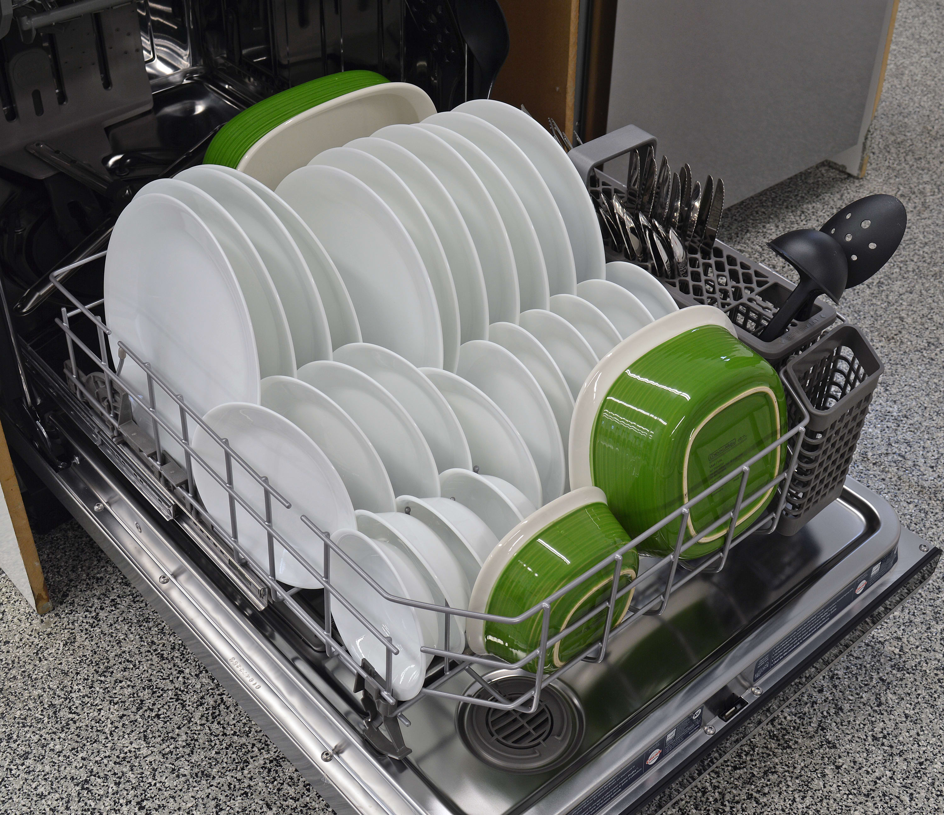 KitchenAid Architect Series II KDTE404DSS Dishwasher Review - Reviewed.com Dishwashers