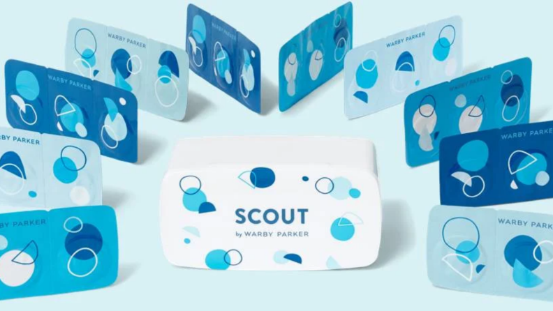 An image of several boxes of Scout contacts.