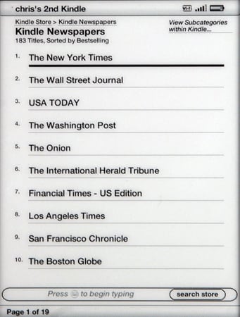 Newspapers & Magazines Image