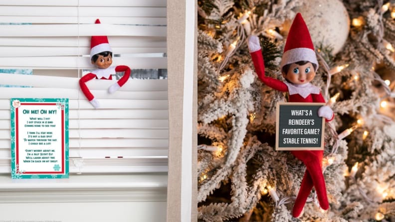 Elf Twist Game Printable Printable Elf Activity Instant 