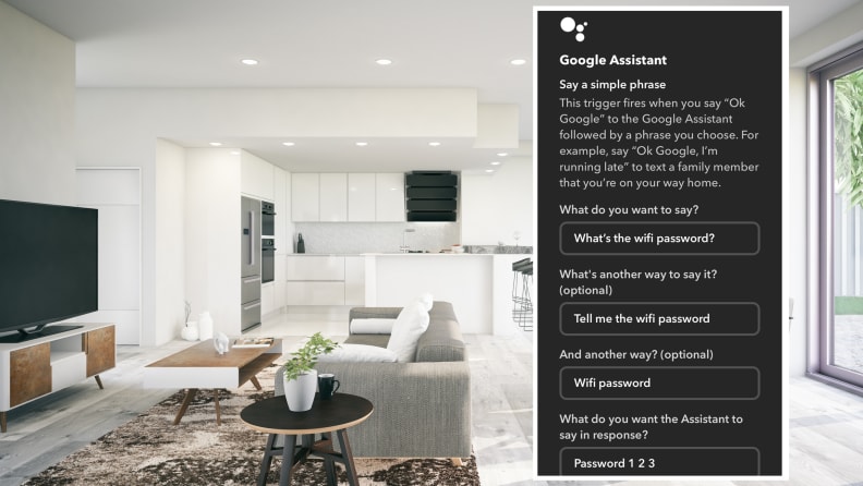 IFTTT Google Home Phrase Skill
