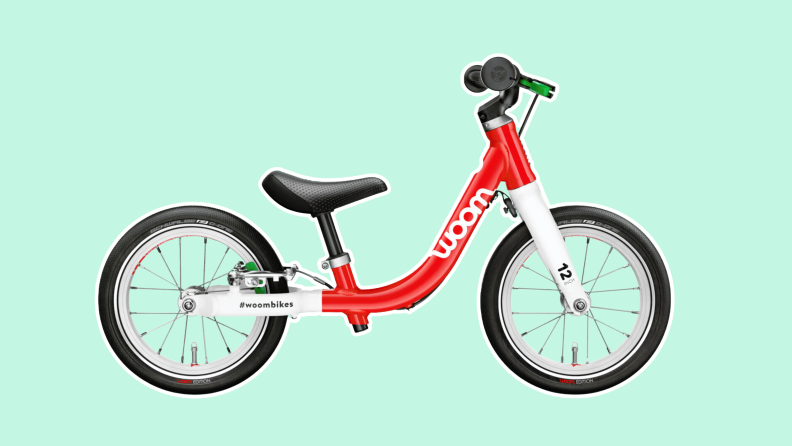 toddlers bike in red
