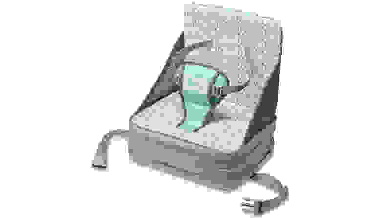 This travel booster seat is a great choice to bring on vacation or to just keep in the car.