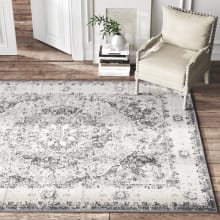 Product image of Kelly Clarkson Home Hector Performance Oriental Gray/Ivory/Black Indoor Rug