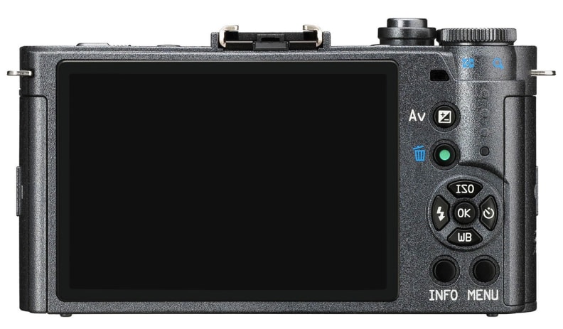 The Pentax Q-S1 is compact, but it includes quite a few physical controls on its back panel.