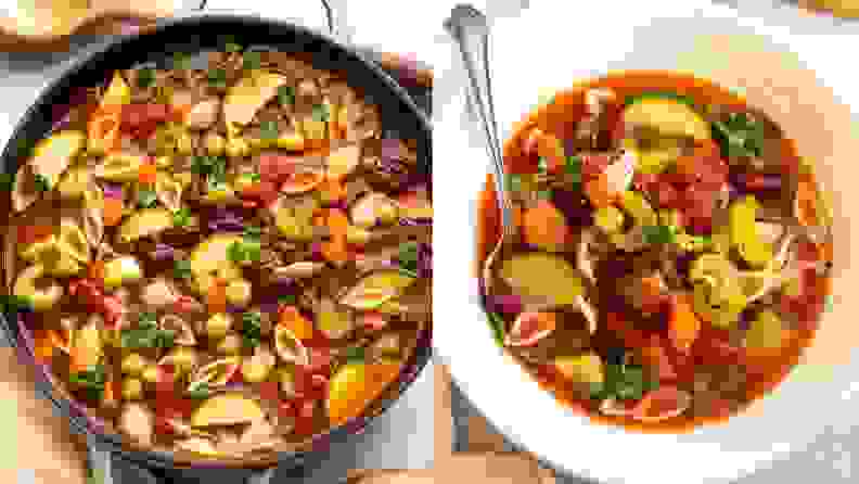 Instant Pot Minestrone Soup Recipe