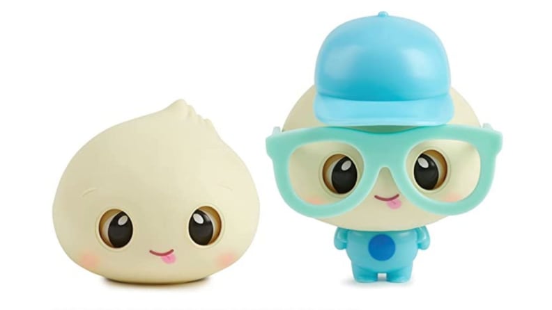 Dumpling-shaped children's toys.