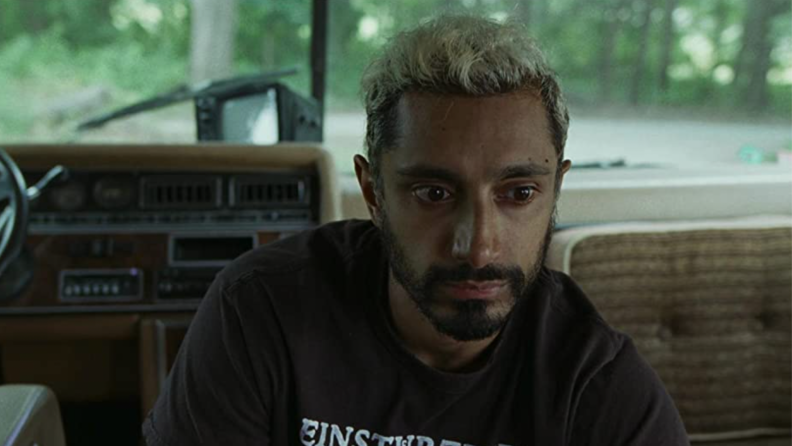A still of the film Sound of Metal featuring Riz Ahmed.