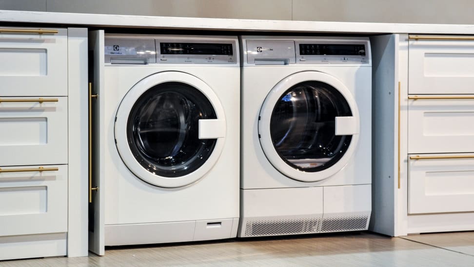 An Electrolux compact washer and dryer