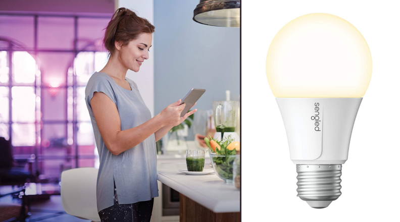 The Sengled Smart Light Bulb can be controlled remotely.