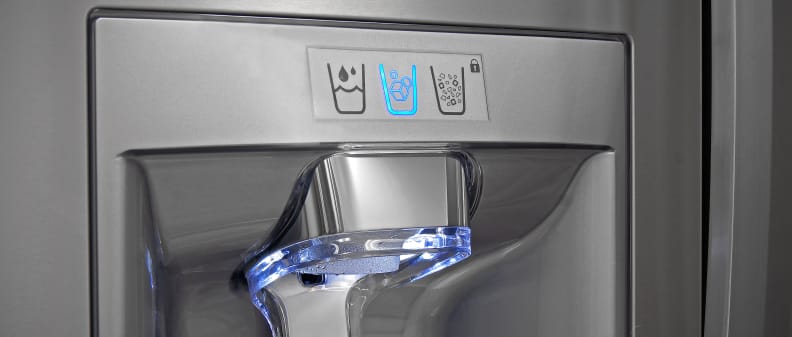 The Ice Maker on the Kenmore Elite 74025