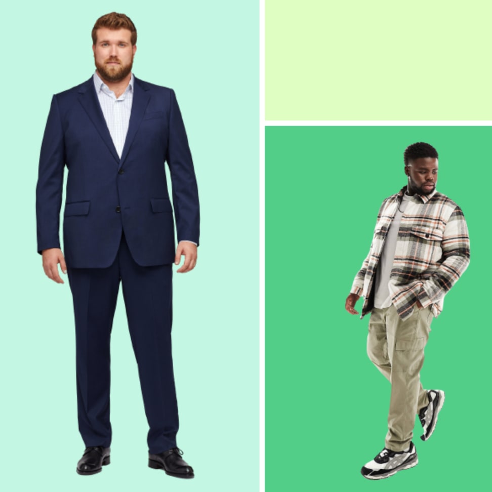 Places to find men's big and tall clothing: Frank and Oak, and more