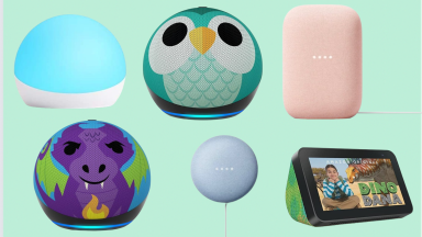 A series of six kid-friendly smart speakers by Amazon and Google