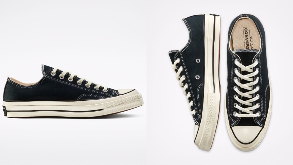 Black pair of Converse Chuck 70 sneakers.