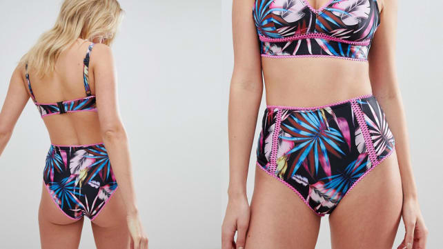 ASOS Peek & Beau Tropical Bikini