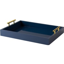 Product image of Kate & Laurel Lipton Decorative Tray with Gold Handles