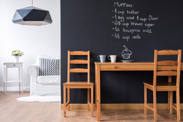 Chalkboard-wall